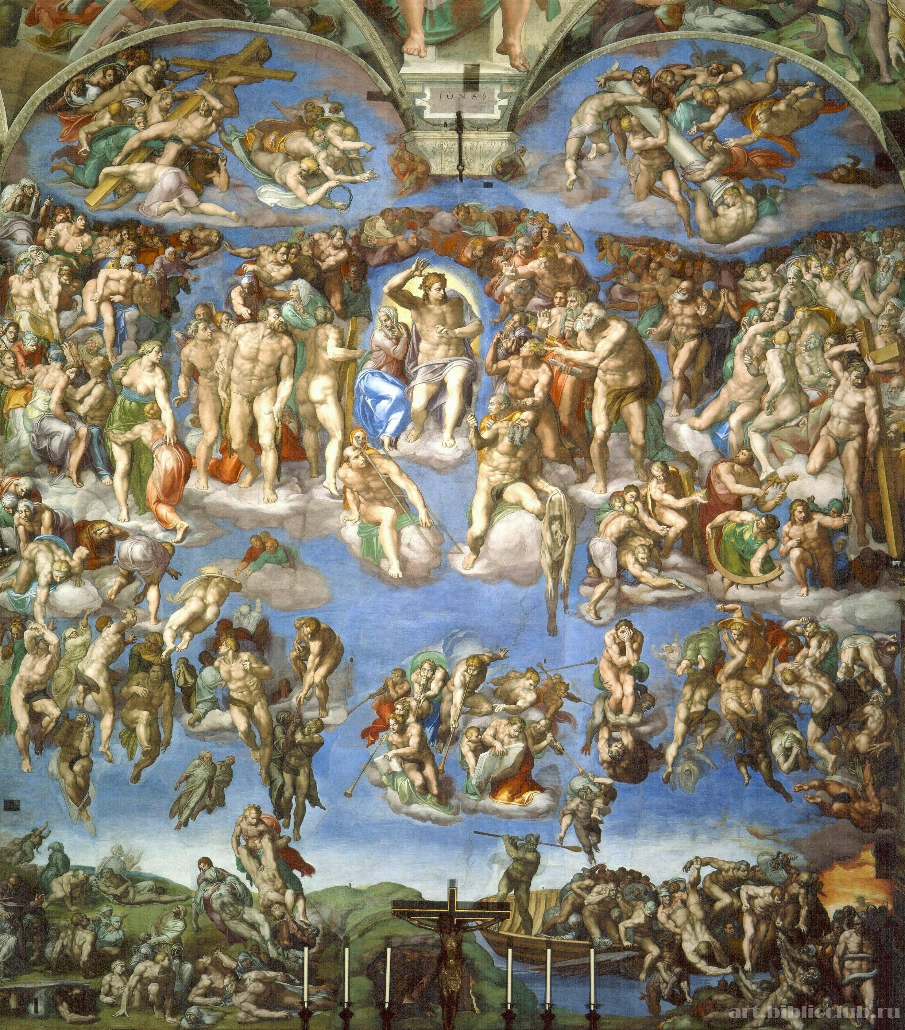 SISTINE CHAPEL LAST JUDGEMENT