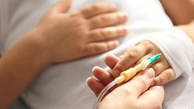 CHILD AND PARENT HANDS