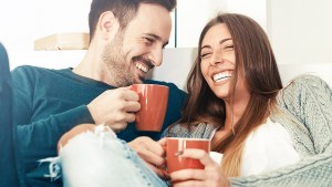 Couple Laughing