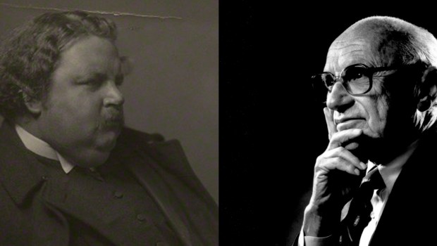 GK CHESTERTON,MILTON FRIEDMAN,COMP