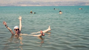 WOMAN SWIMMING