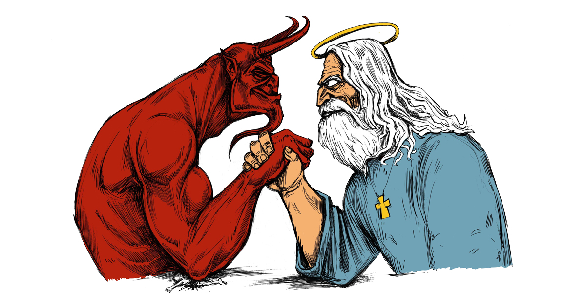 Why is Satan depicted having horns, red tights and a pitchfork? --Aleteia