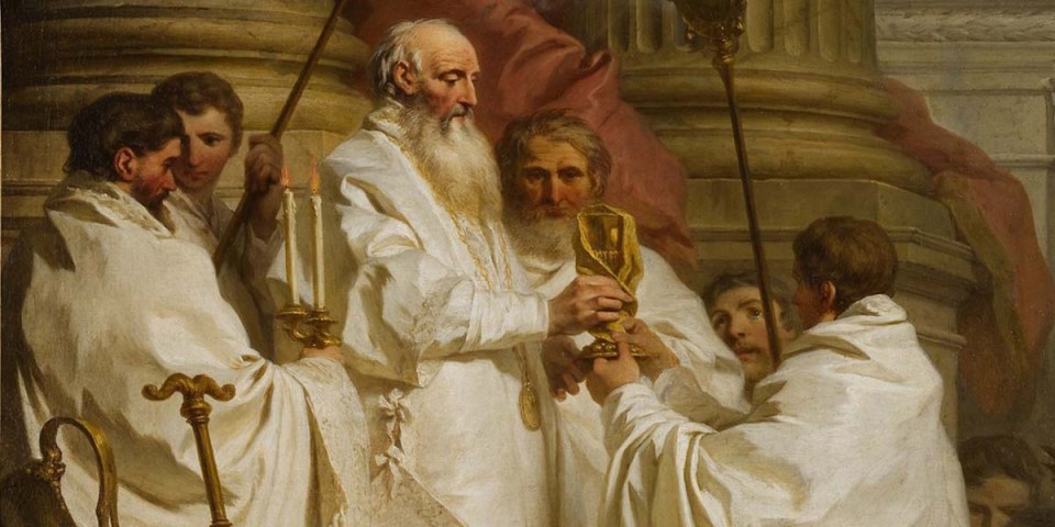 When St. Basil hid a coin in a cake