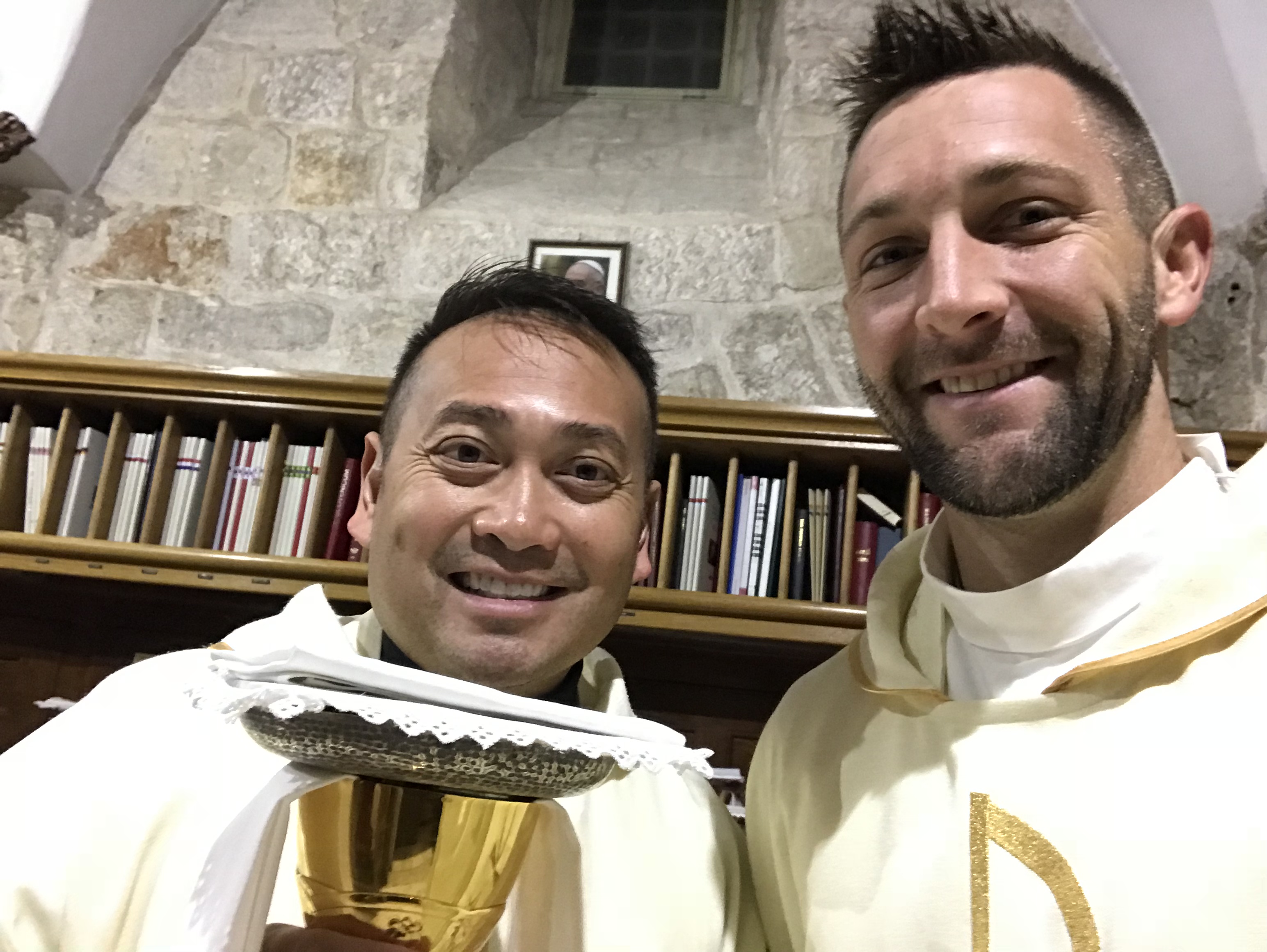 FR. STEPHEN GADBERRY,WORKING OUT