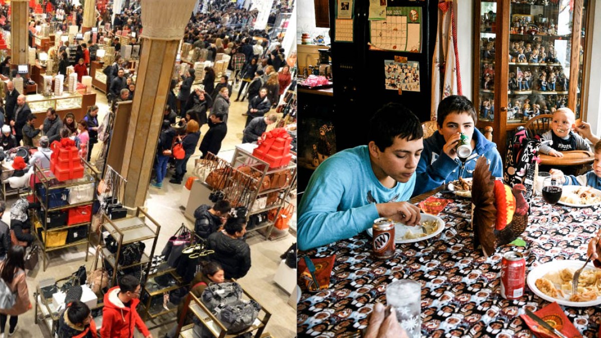 BLACK FRIDAY VS THANKSGIVING