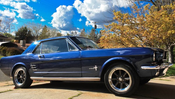 BLUE MUSTANG