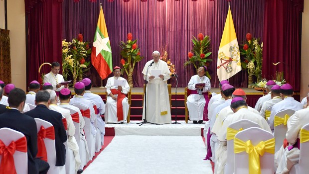 MYANMAR,POPE FRANCIS