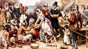 SQUANTO AND PILGRIMS