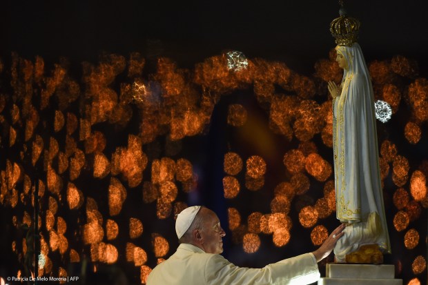 OUR LADY OF FATIMA;POPE FRANCIS