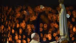 OUR LADY OF FATIMA;POPE FRANCIS
