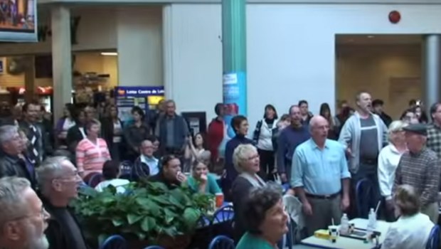Why this Hallelujah Choir in a food court was more than just a quot flash