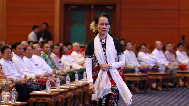 Counselor Aung San Suu Kyi