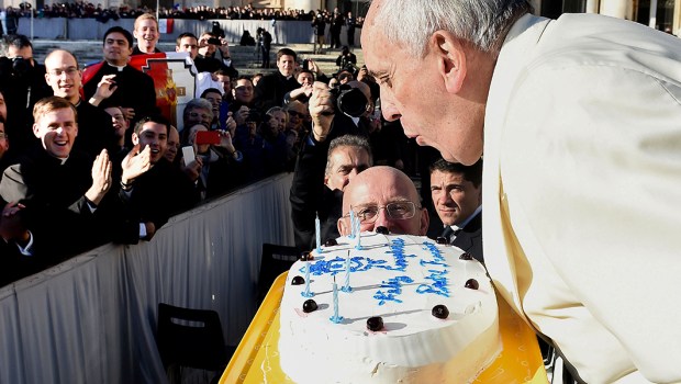 POPE FRANCIS;BIRTHDAY