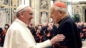 POPE FRANCIS,CARDINAL ANGELO SODANO