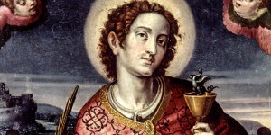 What does St. John the Evangelist have to do with wine and snakes?