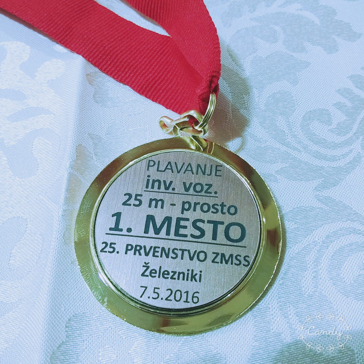 SARA AHLIN DOLJAK MEDAL