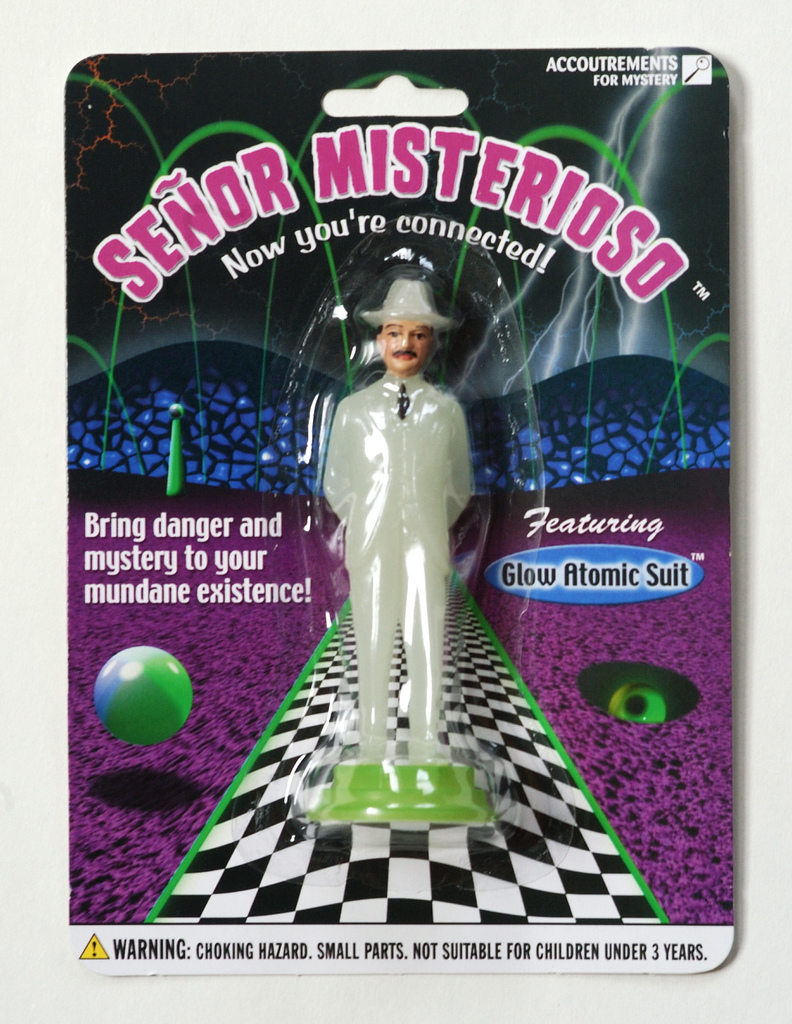 SENOR MISTERIOSO,GLOW IN THE DARK,DOLL