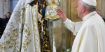 POPE FRANCIS,BLESSED MOTHER,CHILD,CHILE