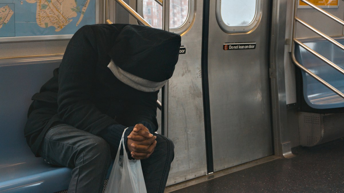 ALONE,MAN,SUBWAY