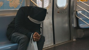 ALONE,MAN,SUBWAY