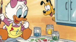 DAISY DUCK,PLUTO