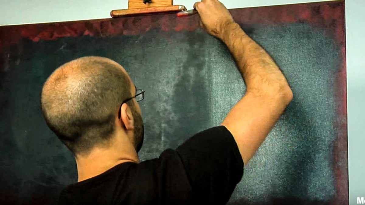 MAN PAINTING