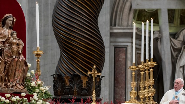 Pope Francis Mass New Year