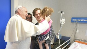 Pope Francis - Visit - Bambino Gesù - Rome