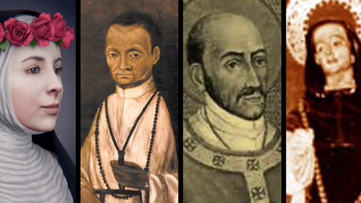 ST ROSE OF LIMA,ST MARTIN DE PORRES,ST TURIBIO OF MONGROVEJO,ST JOHN MACIAS