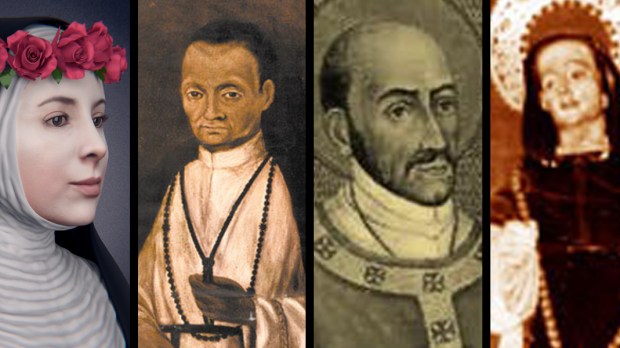 ST ROSE OF LIMA,ST MARTIN DE PORRES,ST TURIBIO OF MONGROVEJO,ST JOHN MACIAS