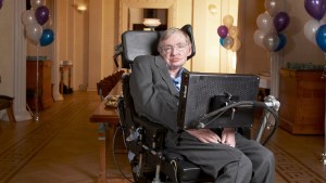 STEPHEN HAWKING,PHYSICIST,ALS