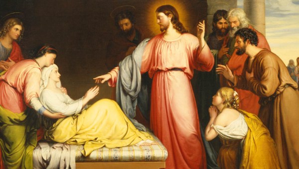 CHRIST HEALS SIMONS MOTHER INLAW