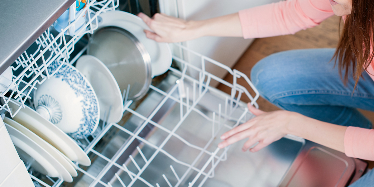 LOADING DISHWASHER