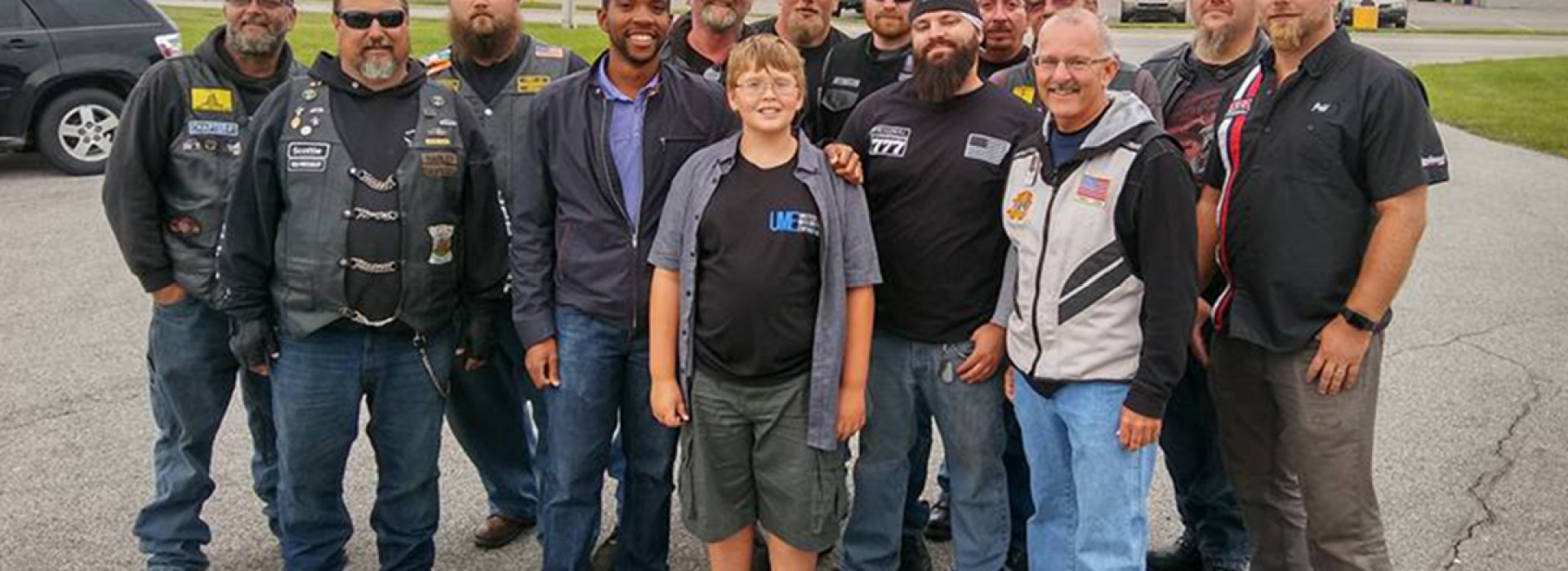 PHIL MICK AND BIKERS