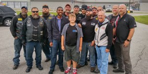 When bikers came to the rescue of a bullied schoolboy