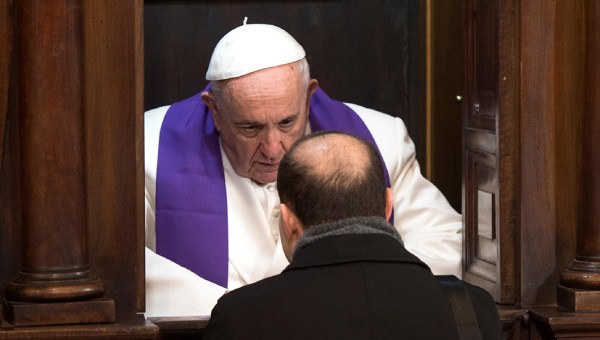 POPE FRANCIS,CONFESSION