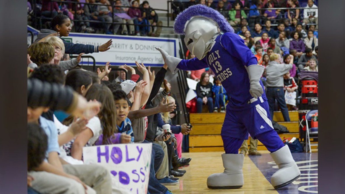THE COLLEGE OF THE HOLY CROSS,CRUSADERS,MASCOT