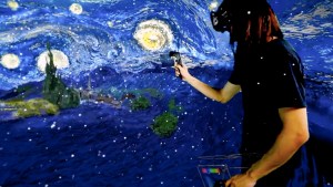 PAINTING THE STARRY NIGHT