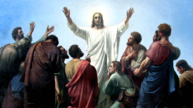 JESUS WITH APOSTLES