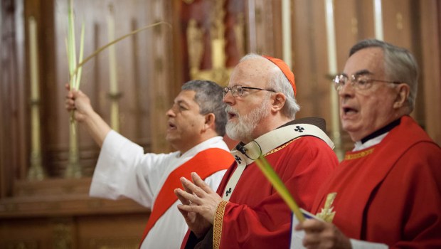 PRIESTS AT PALM SUNDAY