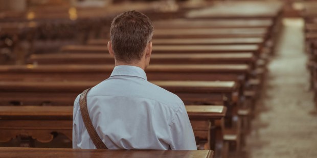 Just sit in the church during a penance service
