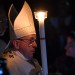 When is the Easter candle removed from the sanctuary?