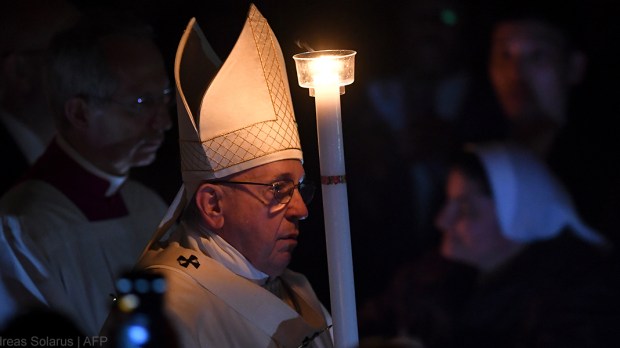 POPE FRANCIS,EASTER candle