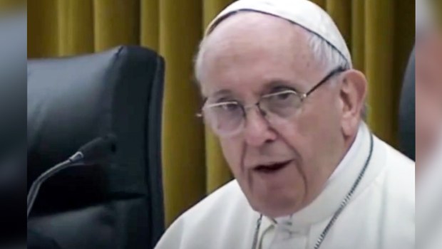 POPE SPEAKING