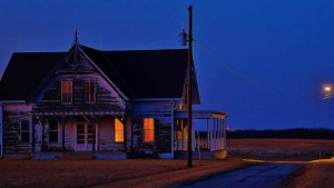 HOUSE AT NIGHT