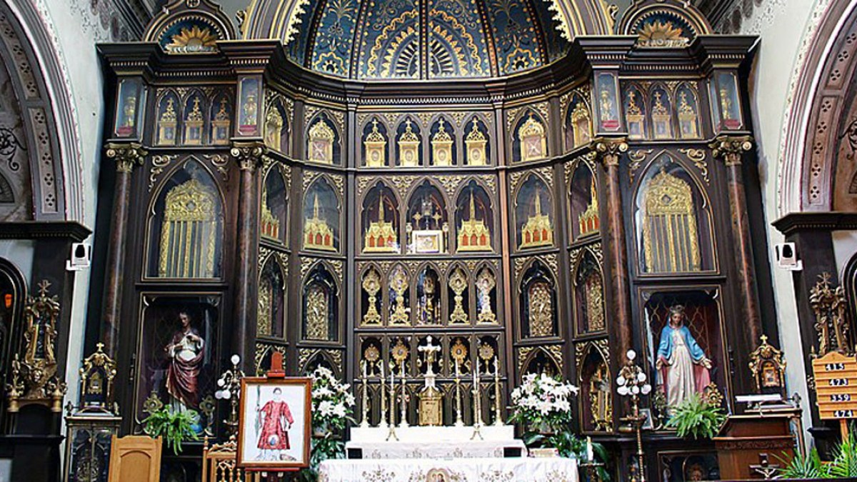 SAINT ANTHONY,CHAPEL,RELICS