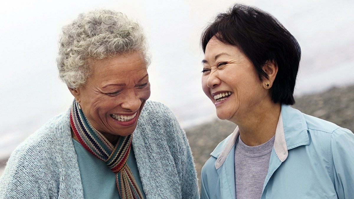 WOMEN LAUGHING
