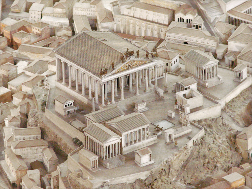 ANCIENT CITY MODEL OF ROME