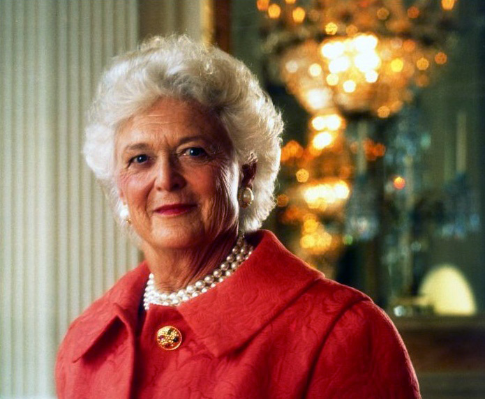 BARBARA BUSH,DEATH