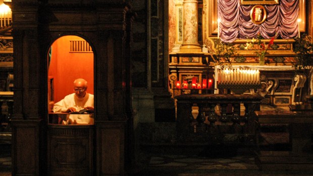 CONFESSIONAL,PRIEST